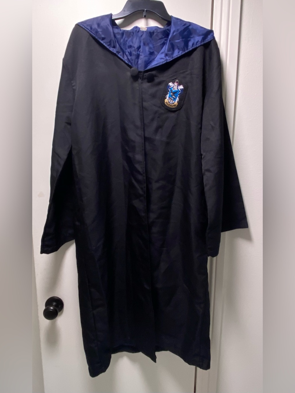 Harry Potter Ravenclaw Cloak w/ eyeglasses - Size Adult L